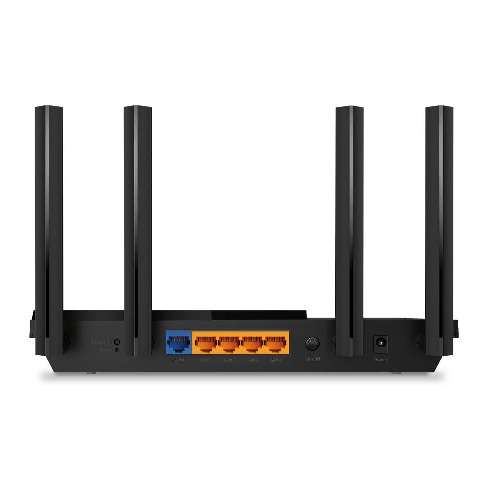 TP-Link AX1800 WiFi 6 Router (Archer AX21 V5) – Dual Band Wireless Internet, Gigabit, Easy Mesh, Works with Alexa - A Certified for Humans Device, Free Expert Support
