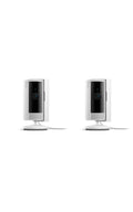 Ring Indoor Cam, Home or business security in 1080p HD video, 2-pack, White