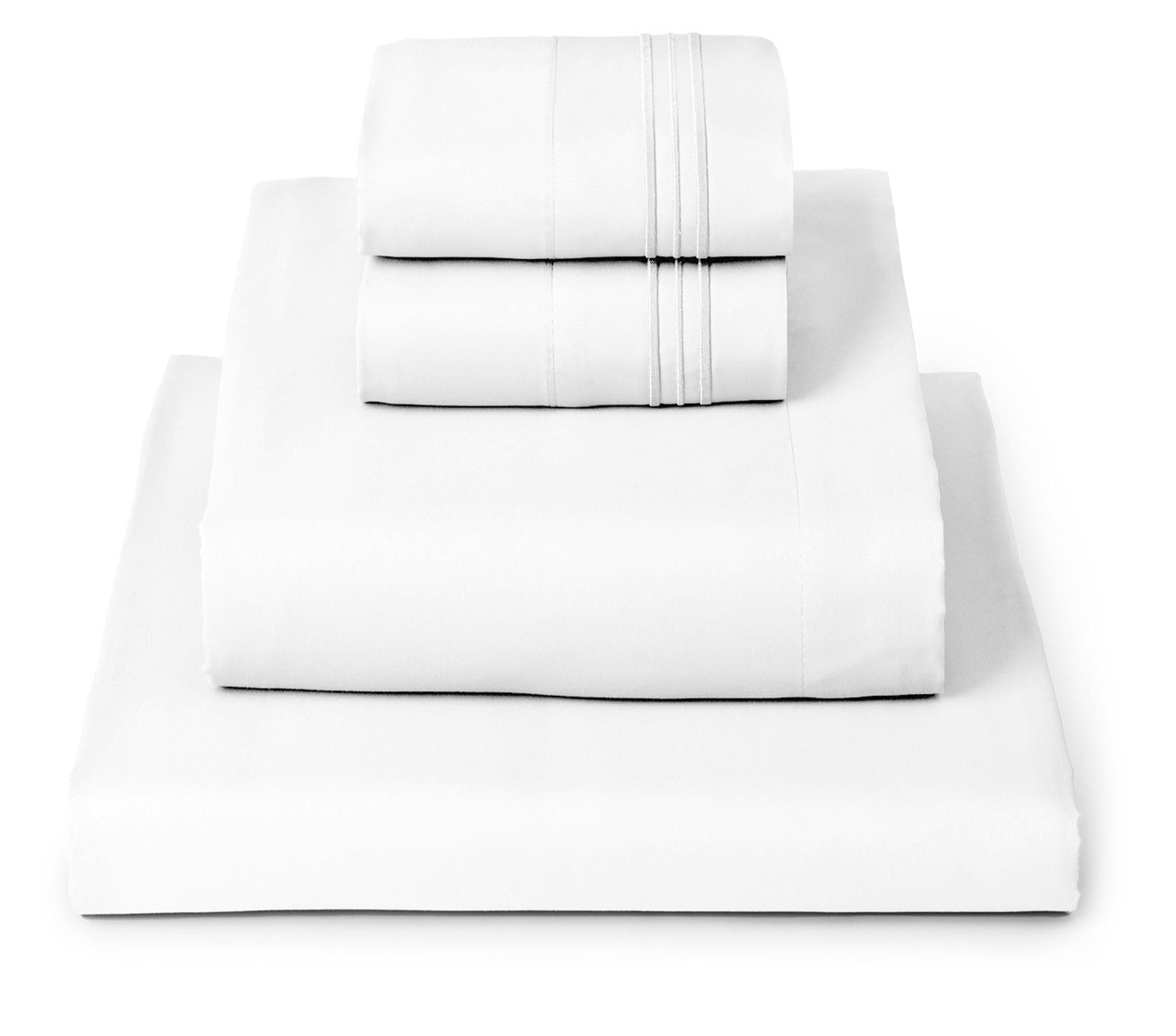 Mellanni Queen Sheets Set - 4 PC Iconic Collection Bedding - Hotel Luxury, Extra Soft, Cooling Bed Sheets - Wrinkle, Fade, St