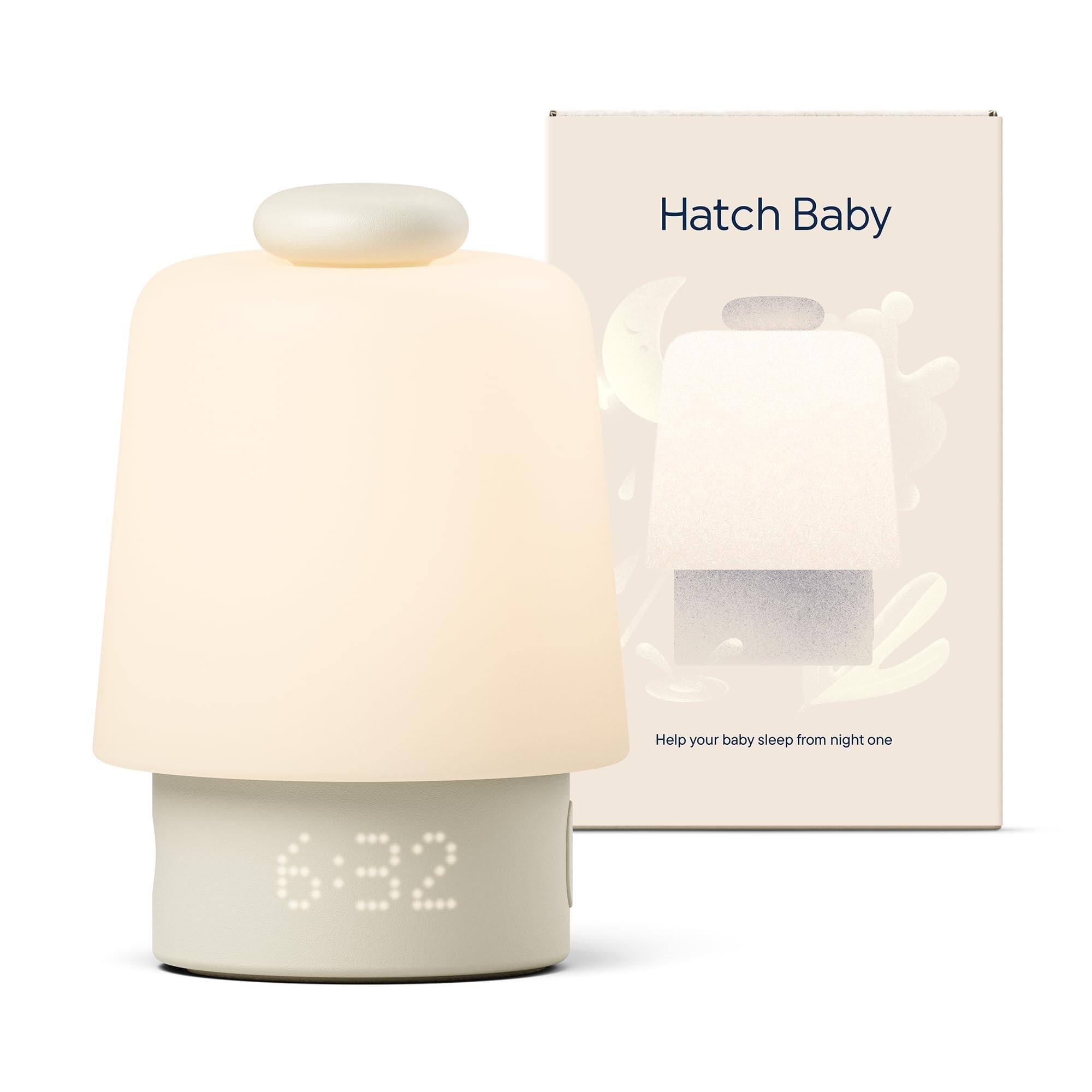 Hatch Baby Sound Machine, Night Light | Hatch Baby | Sleep Support | Registry Essential, Routine Builder, Time-to-Rise Alarm