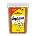 Temptations Cat Treats Classic Crunchy and Soft Cat Treats, Tasty Chicken Flavor, 16 oz. Tub